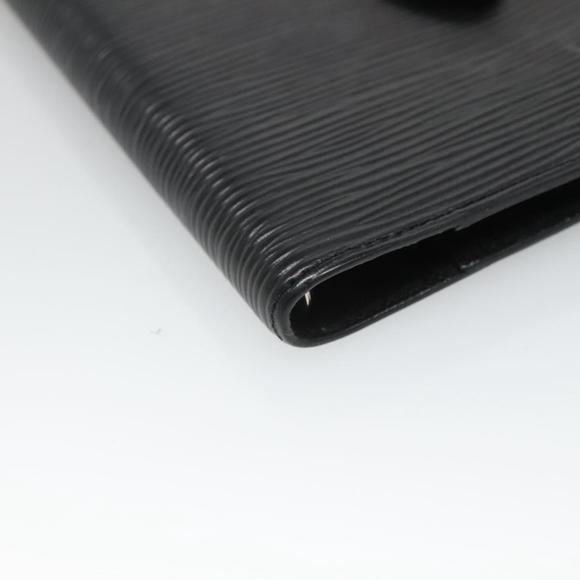 LOUIS VUITTON Epi Z Agenda PM Day Planner Cover Black R20092 LV Auth BA1199 - Picture 14 of 16